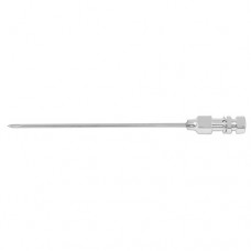 Tuohy Lumbar Puncture Needle 16 G - With Luer Lock Connection - Special Tip Stainless Steel, Needle Size Ø 1.6 x 76 mm